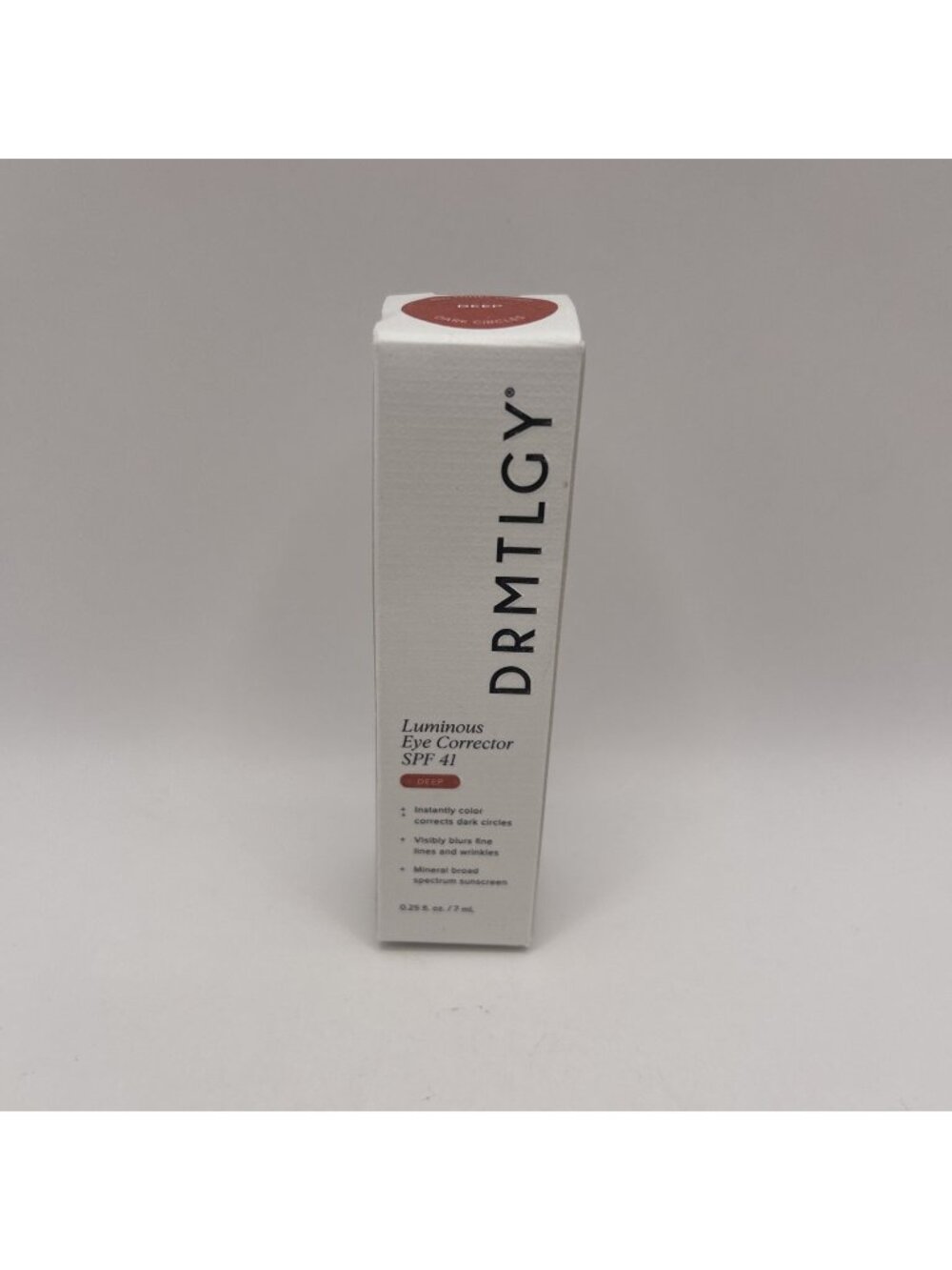 DRMTLGY Luminous Eye Corrector® SPF 41 - Deep 0.25 fl oz NIB! EXP 10/27 New Box